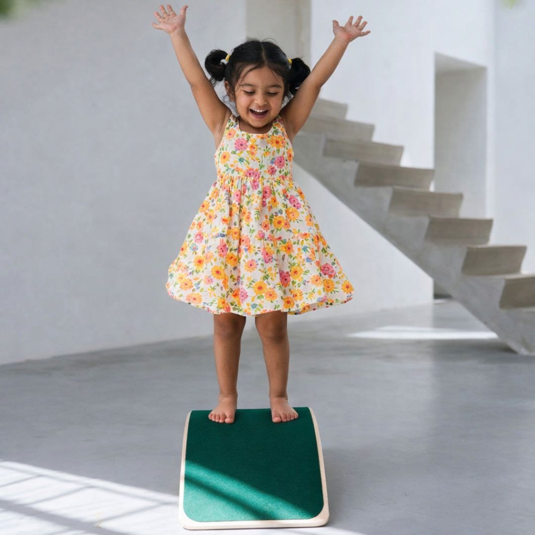 Wooden Balance Board for Kids