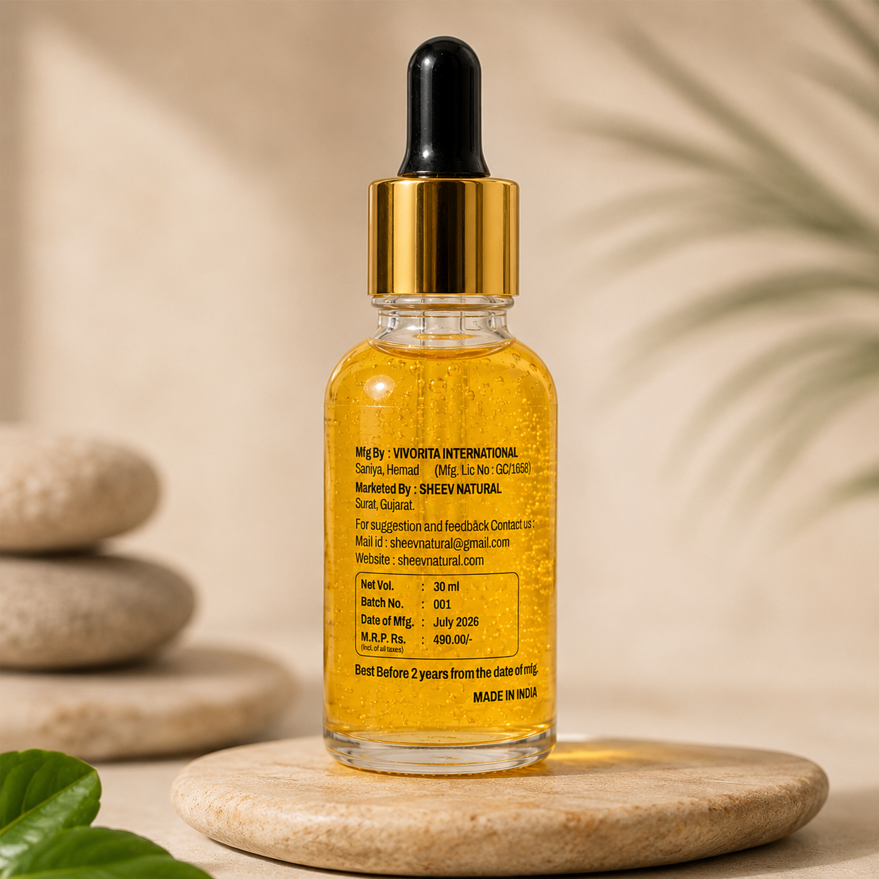 SN Vitamin E Fairness Serum – Brightening & Hydrating Face Serum for Glowing Skin | 30ml